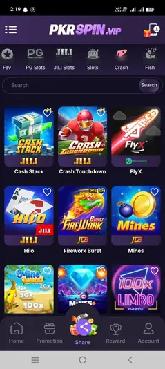 PKR Spin Game Screenshot - Daily Check-in Chest